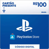 Cartão Psn Playstation Plus Brasileira Br 100 Reais