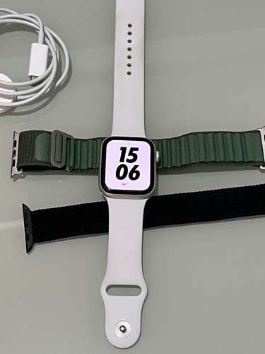 Apple Watch Se 2 Geração 44mm Gps + Celular Original Prata