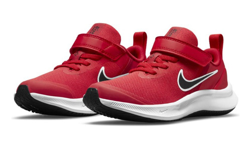 Tenis Running Para Niños Preescolar Nike Star Runner 3 Rojo