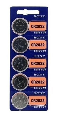 Kit 10 Baterias Sony Cr 2032 3v Lithium 2 Cartelas