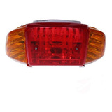 Faro Trasero Rojo Ambar Motomel Dlx 110