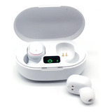 Auricular Bluetooth Blanco Estuche Carga Para Samsung S20 Fe