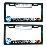  Portaplacas Premium Volkswagen Wolfsburg Edition 2 Piezas