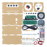 Kit De Altavoces Bluetooth Para Bricolaje, Radio Led Fm, Usb