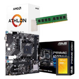 Combo Actualización Pc Amd Athlon 3000g + 8 Gb + Ssd 480