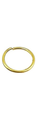 Piercing Nariz Oro 18k Modelo Circular 