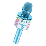 Micrófono De Karaoke Kussla Para Niños, Micrófono De Canto