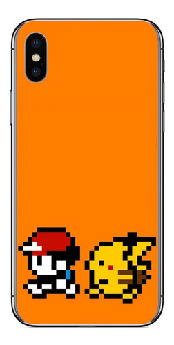 Funda Para iPhone Todos Los Modelos Acrigel Pokemon 8 Bits