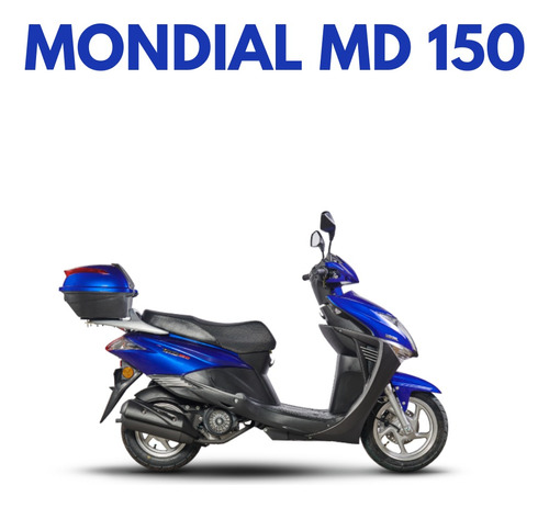 Mondial Md 150 Scooter Patentada  $2.025.900 Motovega