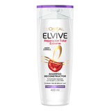 Shampoo Elvive Loreal Reparación Total Extreme X 400 Ml.