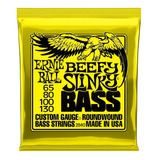 Encordado Para Bajo Ernie Ball 4 Cuerdas 65-130 Original