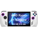 Consola Asus Rog Ally Amd Ryzen Z1 Extreme 16gb 512gb Blanco