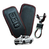 Funda Llave Piel 3 Botones Para Mitsubishi L200 2021 2022