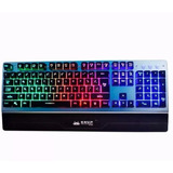 Teclado Gamer Knup Com Apoio De Punho E Retroiluminação Led