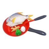 Juego De Cocina Para Niños Con Accesorios Pescado Se Mueve