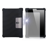 Mica +funda Para Lenovo Yoga Smart Tab 5 Yt-x705 Gel Silicon