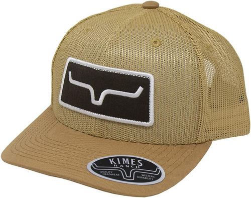 Kimes Ranch All Mesh Trucker Hat (ropa De Trabajo Marrón)
