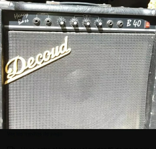 Amplificador Decoud 40w