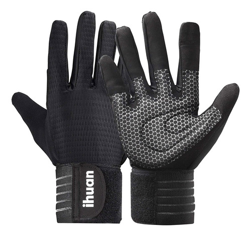 Ihuan Guantes De Entrenamiento Para Hombres Con Dedos Comple