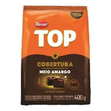 Chocolate Gotas Cobertura Top Meio Amargo Harald 400g