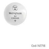 Pila De Lithium Westinghouse Cr2025 De 3v