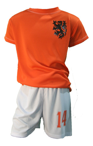 Conjunto Retro Cruyff Holanda 1974 - Niños.