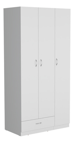 Closet Armario Z 184x90x47 1 Cajon Rta Color Blanco