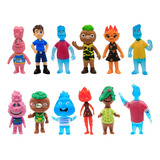 12pcs Elemental Ember Wade Gale Fern Acción Figura Modelo A