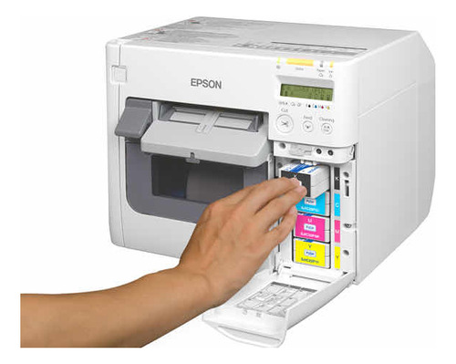 Pack Por 4 Unidades Cartuchos Impresora Epson C-3500