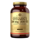 Vitamin E 400 Iu- 250 Soft Sabor Sin Sabor