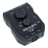 Zoom U22 Interfaz Usb Placa De Grabacion De Audio Edenlp
