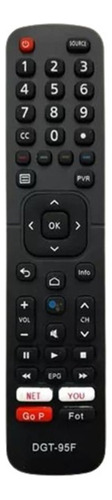 Control Remoto Tv Kioto Smart Tv / Hisense Dgt-95f / K164