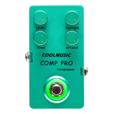 Pedal De Efeito De Compressor Coolmusic True Bypass Effect