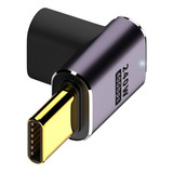 Usb-c/type-c To Usb-c/type-c Up And Down Bend Adapter