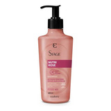 Shampoo Eudora Siage Nutri Rosé Efeito Anti Tesoura 400ml