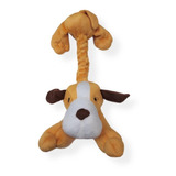 Juguetes Plush Perro Pug Con Chifle Peluche Importado L 34cm