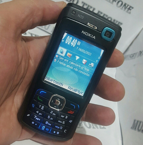 Celular Nokia N70 Original Tipo Antigo De Chip Reliquia 