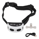 Dog Bark Collar Usb Vibração Impermeável Recarregável