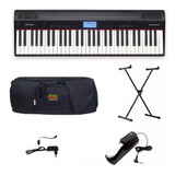 Kit Luxo Teclado Roland Go Piano Go61p