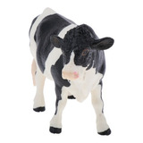 Figuras De Toro Holstein De Juguete, Animales De Granja, Amé