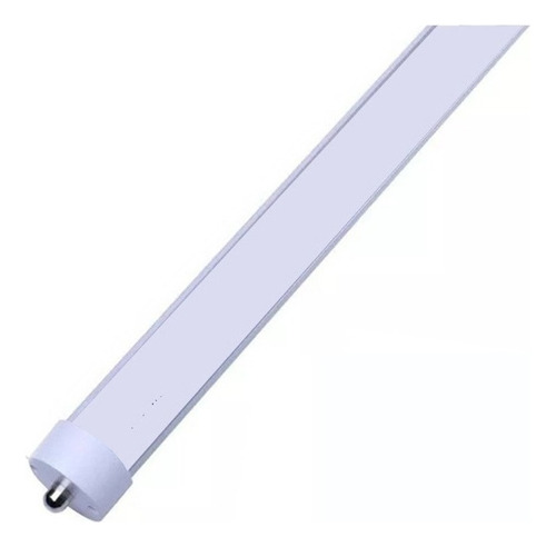 6 Pack Tubo Led T8 240cm 52w Cuerpo Aluminio Base Fa8 2pines Color Mica Opalina, Luz Blanco Frio 6500k