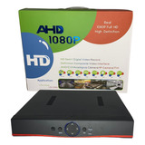 Gravador Digital Dvr 8 Canais Real 1080p Full Hd Preto Ahd