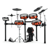 Bateria Eletrônica Artesia Legacy A-250 A250 A 250 9 Peças Cor Preto