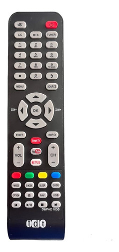 Control Remoto Compatible Para Tv Hyundai Smart Ad1050