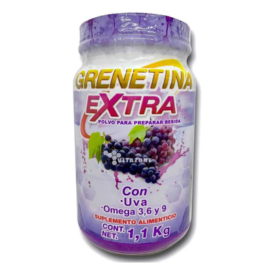 Grenetina Extra Omega 3 6 9 Uva 1.1 Kg Sanabi | MercadoLibre