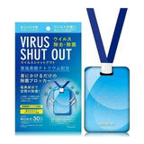 Tarjeta Sanitizante Anti/virus Shut Out + Envío Gratis 50 Pz