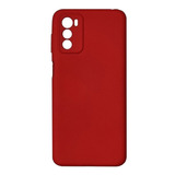 Funda Silicona Case Cover Para Motorola Moto G42 + Vidrio 9h