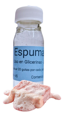 Espumante Vegetal Para Jabones De Glicerina. 1 Pza.