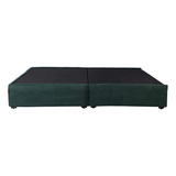 Base Cama King Size Dicasa Outlet Avanti Verde