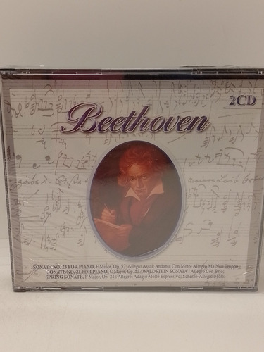 Beethoven Sonatas Cd Doble Nuevo